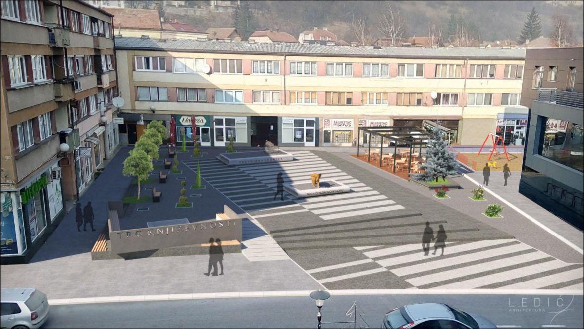 Trg književnosti u Travniku - undefined